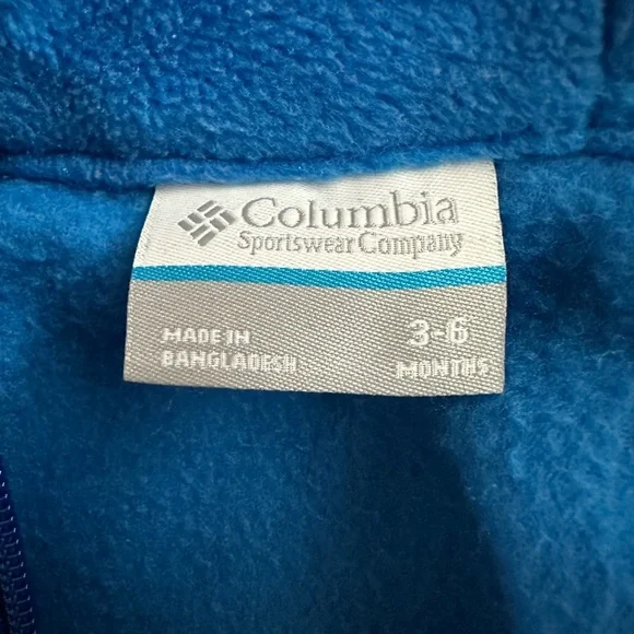 Infant Columbia fleece jacket - Picture 3 of 4